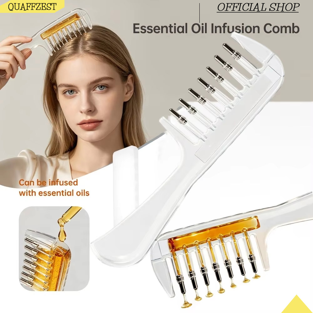 Root Stimulator Liquid - Pente Portátil Transparente para Raiz Capilar